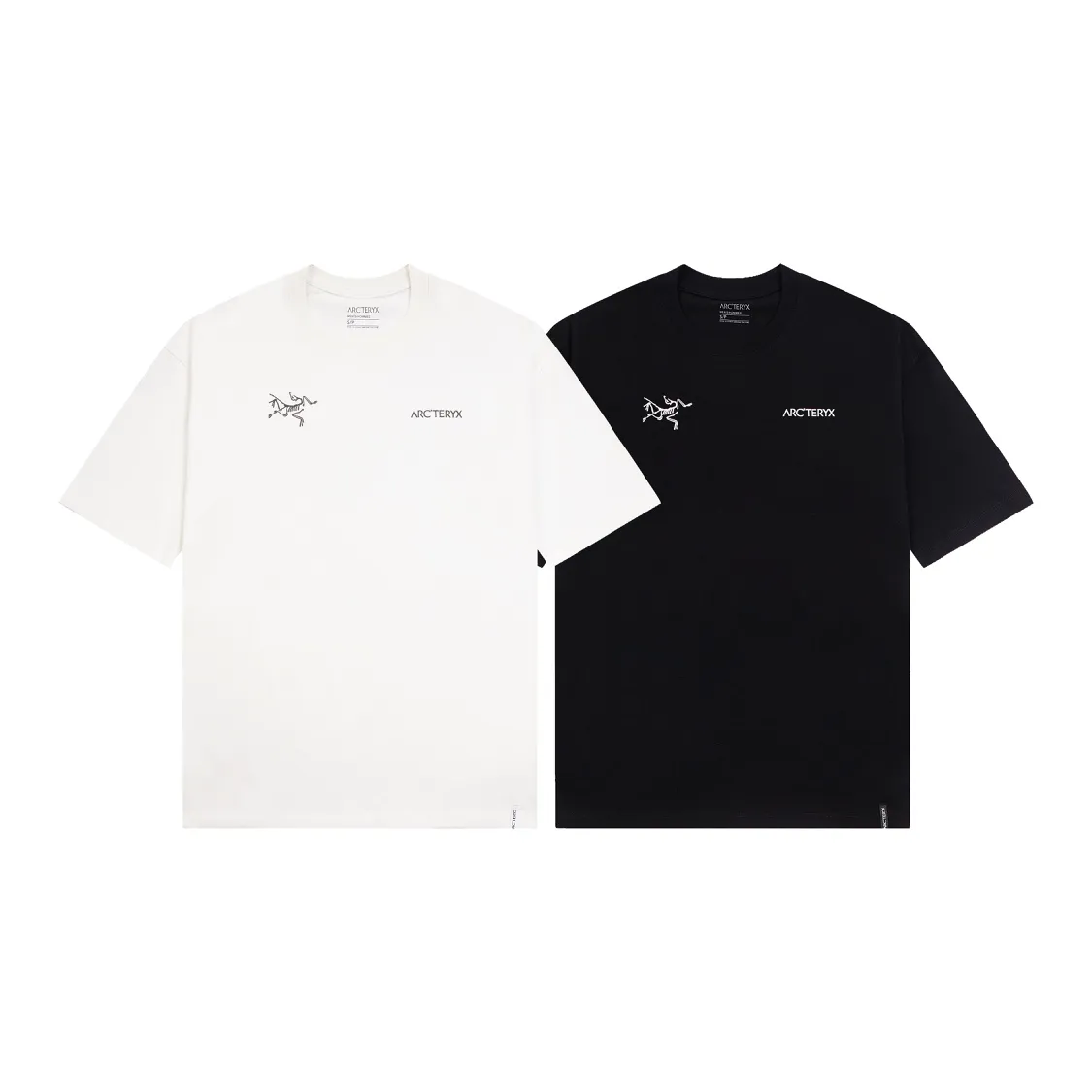 【 Quality】 Arc’teryx 𝟮𝟰𝘀𝘀 T ， ， ， OS g 100% Quality ： ：White Black Size：XS S M L